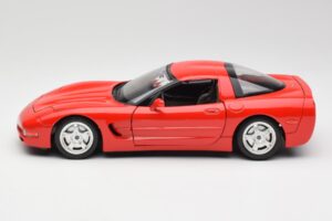 Chevrolet Corvette C5 Vermelho Bburago 1:18 3066 Metal - imagem 4 de 8