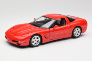 Chevrolet Corvette C5 Vermelho Bburago 1:18 3066 Metal
