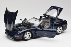 Chevrolet Corvette C5 Nassau Azul Bburago 1:18 30166 Metal - imagem 2 de 8