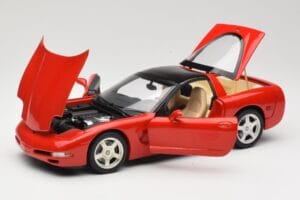 Chevrolet Corvette C5 Targa Vermelho UT Models 1:18 21001 Metal - imagem 2 de 8