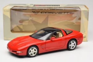 Chevrolet Corvette C5 Targa Vermelho UT Models 1:18 21001 Metal - imagem 8 de 8