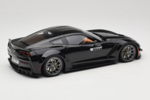 Chevrolet Corvette C7 Prior Design Preto GT Spirit 1:18 GT249 Resina - imagem 2 de 6