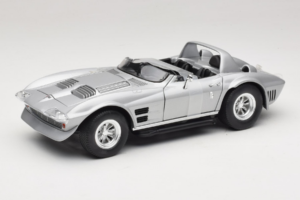 Chevrolet Corvette Grand Sport Prateado Fast & Furious Greenlight 1:18 12842 Metal