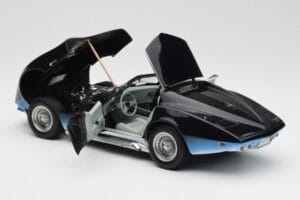 Chevrolet Corvette Manta Ray Azul AUTOart 1:18 71041 Metal - imagem 5 de 8