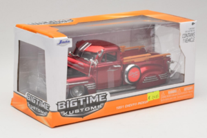 Chevrolet Pickup Bigtime Kustoms Vermelho Jada 1:24 96802 Metal - imagem 2 de 3