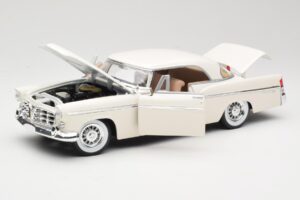 Chrysler 300B Branco Maisto 1:18 531897 Metal - imagem 2 de 8