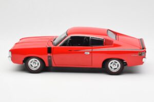 Chrysler Charger E49 Vermelho AUTOart 1:18 71505 Metal - imagem 4 de 8