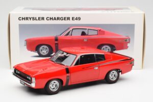 Chrysler Charger E49 Vermelho AUTOart 1:18 71505 Metal - imagem 8 de 8