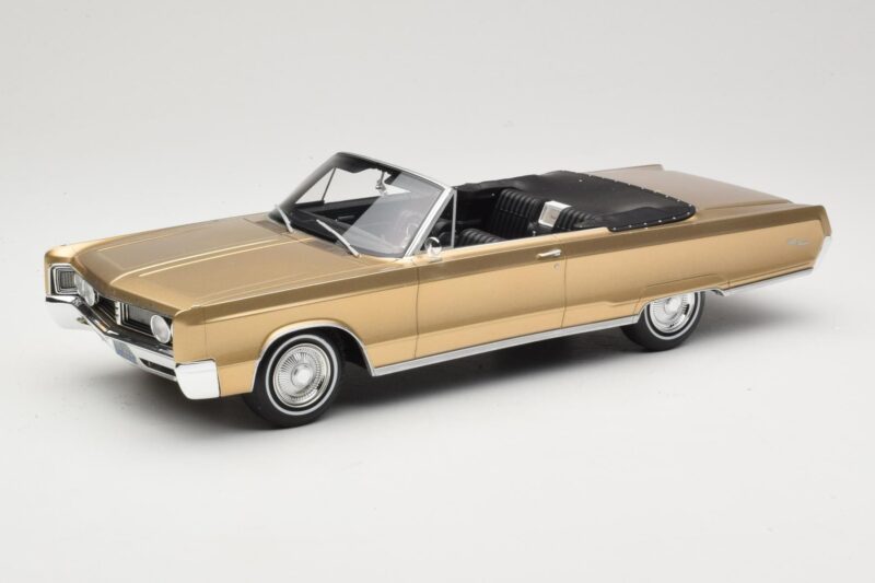 Chrysler Newport Cabriolet Gold Metallic BoS Models 1:18 BOS273 Resina