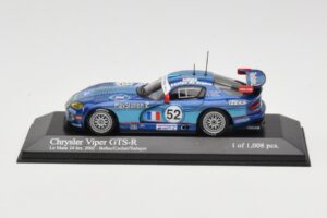 Chrysler Viper GTS-R #52 S. Belloc / F. Cochet / T. Treluyer 24 Hours of Le Mans 2002 Minichamps 1:43 499921452 Metal