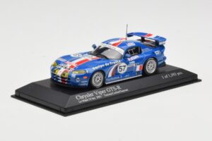 Dodge Viper GTS-R #57 Terrien / Cochet / Dayraut Le Mans 24 Hours 2001 Minichamps 1:43 400011457 Metal - imagem 2 de 4