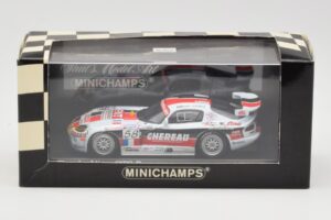Dodge Viper GTS-R #58 C. Bouchut / Belloc / Monteiro Le Mans 24 Hours 2001 Minichamps 1:43 400011458 Metal - imagem 4 de 4