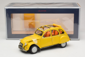 Citroen 2CV 6 Club Mimosa Yellow Norev 1:18 181496 Metal - imagem 6 de 6