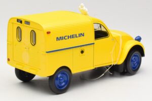 Citroen 2CV Fourgonnette Michelin Bibendum Norev 1:18 181502 Metal - imagem 2 de 6