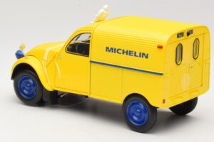 Citroen 2CV Fourgonnette Michelin Bibendum Norev 1:18 181502 Metal - imagem 5 de 6