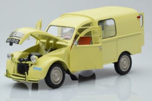 Citroen 2CV Furgonette AK350 Pastis Amarelo Norev 1:18 181488 Metal - imagem 2 de 8