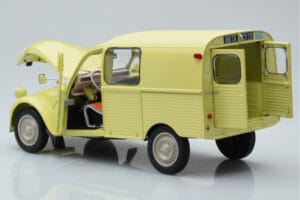 Citroen 2CV Furgonette AK350 Pastis Amarelo Norev 1:18 181488 Metal - imagem 5 de 8