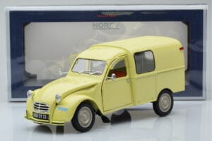 Citroen 2CV Furgonette AK350 Pastis Amarelo Norev 1:18 181488 Metal - imagem 8 de 8