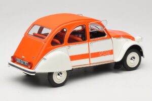 Citroen 2CV Spot Laranja & Branco Solido 1:18 421183600 Metal - imagem 3 de 8