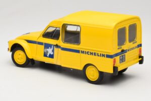 Citroen Acadiane Michelin Amarelo Solido 1:18 S1800406 Metal - imagem 5 de 6