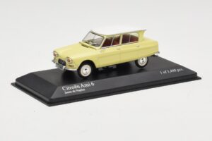 Citroen Ami 6 Amarelo Branco Minichamps 1:43 400111661 Metal - imagem 2 de 4