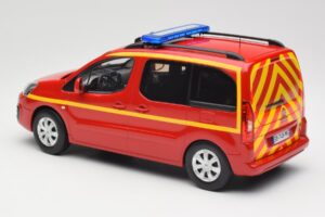 Citroen Berlingo II Pompiers Vermelho Norev 1:18 181641 Metal - imagem 5 de 6