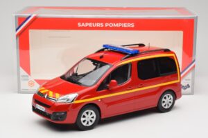 Citroen Berlingo II Pompiers Vermelho Norev 1:18 181641 Metal - imagem 6 de 6