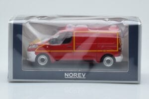 Citroen Jumpy Van Sapeurs Pompiers Vermelho Norev 1:43 155822 Metal - imagem 4 de 4