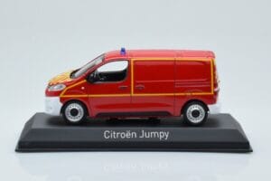 Citroen Jumpy Van Sapeurs Pompiers Vermelho Norev 1:43 155822 Metal
