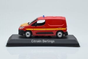 Citroen Berlingo Van Sapeurs Pompiers Vermelho Norev 1:43 155772 Metal