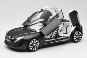 Citroen C-Metisse Matte Black Norev 1:18 181597 Metal - imagem 2 de 8