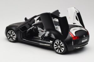 Citroen C-Metisse Matte Black Norev 1:18 181597 Metal - imagem 5 de 8
