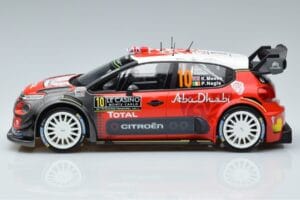 Citroen C3 WRC #10 K. Meeke / P. Nagle Rally Monte Carlo 2018 Norev 1:18 181636 Metal - imagem 3 de 6