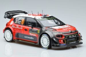 Citroen C3 WRC #10 K. Meeke / P. Nagle Rally Monte Carlo 2018 Norev 1:18 181636 Metal - imagem 4 de 6