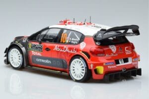 Citroen C3 WRC #10 K. Meeke / P. Nagle Rally Monte Carlo 2018 Norev 1:18 181636 Metal - imagem 5 de 6