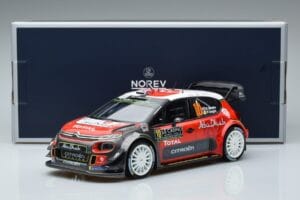 Citroen C3 WRC #10 K. Meeke / P. Nagle Rally Monte Carlo 2018 Norev 1:18 181636 Metal - imagem 6 de 6