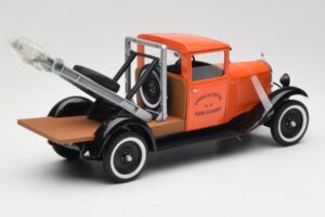 Citroen C4 Depanneuse Laranja Solido 1:18 118800-00 Metal - imagem 3 de 8