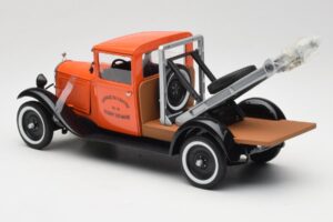 Citroen C4 Depanneuse Laranja Solido 1:18 118800-00 Metal - imagem 7 de 8
