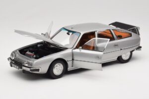 Citroen CX 2200 Pallas Largentiere Grey Norev 1:18 181810 Metal - imagem 2 de 8