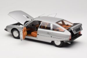 Citroen CX 2200 Pallas Largentiere Grey Norev 1:18 181810 Metal - imagem 5 de 8