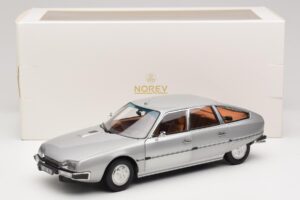 Citroen CX 2200 Pallas Largentiere Grey Norev 1:18 181810 Metal - imagem 8 de 8