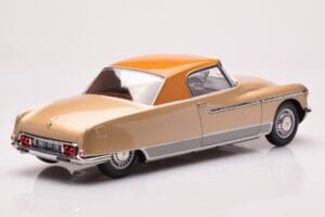 Citroen DS 19 Le Dandy Bege e Castanho Norev 1:18 181741 Metal - imagem 2 de 6