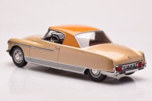 Citroen DS 19 Le Dandy Bege e Castanho Norev 1:18 181741 Metal - imagem 5 de 6