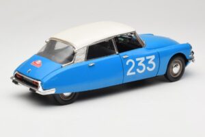 Citroen DS #233 Rally Azul Solido 1:18 8034 Metal - imagem 3 de 8