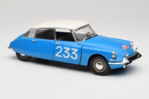 Citroen DS #233 Rally Azul Solido 1:18 8034 Metal - imagem 6 de 8