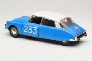 Citroen DS #233 Rally Azul Solido 1:18 8034 Metal - imagem 7 de 8