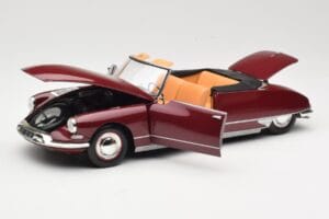 Citroen DS19 Cabriolet Bordeaux Norev 1:18 181561 Metal - imagem 2 de 8