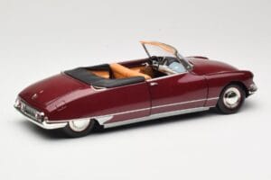 Citroen DS19 Cabriolet Bordeaux Norev 1:18 181561 Metal - imagem 3 de 8