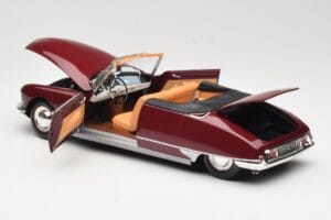 Citroen DS19 Cabriolet Bordeaux Norev 1:18 181561 Metal - imagem 5 de 8