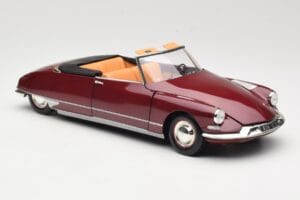 Citroen DS19 Cabriolet Bordeaux Norev 1:18 181561 Metal - imagem 6 de 8
